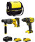 STANLEY FatMax Kit SVK20222A (Perceuse-Visseuse SFMCD720 + Perforateur SFMCH900 + 2 Batteries de 2,0 Ah + Chargeur + Sac M)