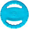 DHGTEP Hund Frisbee Gummi Hund Frisbee Bissfest Outdoor-Training Schwimmende Haustier Spielzeug, Tough Training Frisbee Spielzeug, Interaktive Hundespielzeug (Color : Blue)