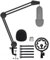 Boseen Bras de microphone pour Blue Yeti avec housse en mousse anti-choc, bras en ciseaux très résistant pour Blue Yeti, radiodiffusion et enregistrement