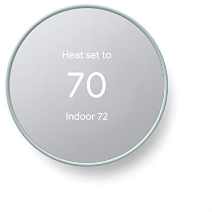 Google Nest Smart Home Thermostat, Programmable WIFI Thermostat, Mist (Renewed)
