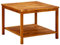 vidaXL Akazienholz Massiv Couchtisch Gartentisch Beistelltisch Holztisch Kaffeetisch Teetisch Terrassentisch Balkontisch 60x60x45cm