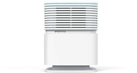 Venta Luftbefeuchter AH730, leise 24 dB(A), energieeffizient 5 Watt, hygienische Kaltverdunstung ohne Filter, 490 ml/h, 6 l-Tank, bis 70 m²/175 m³, App- und Sprachsteuerung