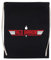 Wigoro The Red Baron - The Red Baron Fitnessstudio Reisen Tasche Kordelzug Schwarz Gym Travel Bag
