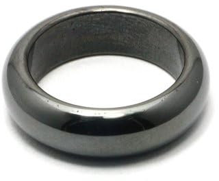 Magnetic Hematite Ring (Thick) - Size - UK, N/USA 6.5