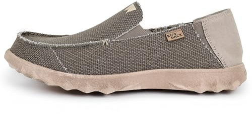 Kickback Couch Classic - Chaussures pour Hommes - Couleur Bruno Brown - Mocassins pour Hommes en Ultraléger - Baskets en Toile pour Hommes - Chaussures Casual - Chaussure ete Homme - Taille EU42