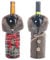 TRIXES Festive Wine Bottle Covers – Christmas Wine Bottle Jackets Pack of 2 – Christmas Table Décor