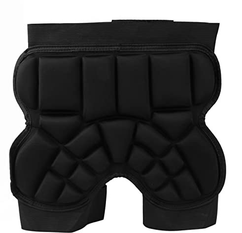 Almohadillas Protectoras para Caderas para Niños, Almohadillas para los Glúteos, Pantalones Cortos Acolchados Protectores para Esquiar, Patinar, Snowboard, Monopatín