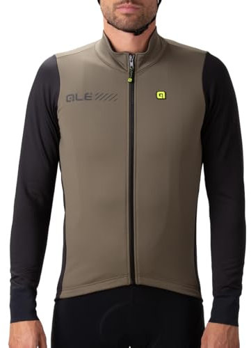 Alé Cycling Herren Solid Fondo 2.0 Jacke, Olivgrün, L