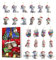 Adventskalender für Erwachsene mit Weihnachtsdeko 2024, Adventskalender für Weihnachtsbaumschmuck 2024, 24 Tage Weihnachts-Countdown-Kalender | Adventskalender