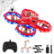 Drohne für Kinder, Mini Drohne mit 3 Akkus, RC Quadcopter mit LED Lichter, 360° Flips, Kopfloser Modus, 5-seitige Hindernisvermeidung, Geschenke für Kinder und Anfänger, Drohne Kinder ab 6 Jahre