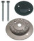 Dometic Brennerkorpus Kit -1 Loch/Brennerdeckel klein/emailliert