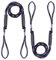 Arola Bungee Dock Line Festmacher Seil für Boote Dock-Leine Bungee-Dock-Leinen Bungee-Schnüre Kajak Bootsankerzubehör Strecken 2 Pack (Schwarz + Blau + Rot)