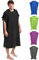 Fit-Flip Strandponcho für Surfer - Poncho Handtuch schnelltrocknend aus Mikrofaser - Umkleidehilfe Strand - Surfponchos Ultraleicht - Badeponcho für Erwachsene (Größe L, Schwarz/Grün)