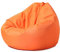 FBKPHSS Klassisch Sitzsackbezug, Atmungsaktiv und Bequem Sitzsack Bezug 420D Wasserdicht Oxford-Stoff Sitzsack Bezug für Bewahren Sie Spielzeug und Möbel Auf,Orange,39.4*47.2