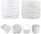 Reparatur-Set für Terrassenmöbel, Korbgeflecht, synthetisches Rattan-Material für Terrassenstuhl-Sets, Stricken und Ersatz, DIY, Garten, Outdoor, Terrasse, Sofa, Tisch, Obstkörbe, Vasen usw. (Weiß)