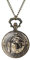 Silverora Heiliger Florian Taschenuhr Uhren: Vintage Damen Herren Analoge Quarz Uhr mit Kette Retro Feuerwehr Schutzpatron Ketteuhr Geschenke für Frauen Männer