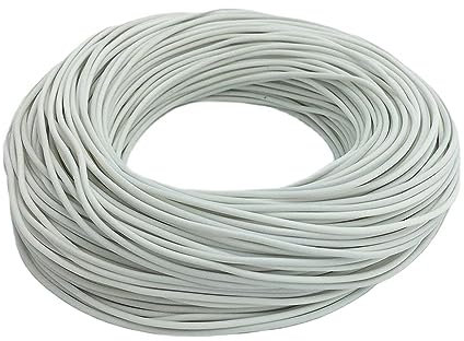 Generisch 5m/10m Silikonkautschuk Warmdraht Heizkabel für Autositz Heizdecke Heizmatte Matte Kleidung(0.3 Ohm,10m)