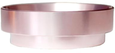 58mm Dosiertrichter Aluminium für Kaffeepulver Dosiertrichter mit handgefertigtem Ersatzzubehör für Kaffeemaschinen Szw736 (Rose Gold, 8X8X2.5cm)