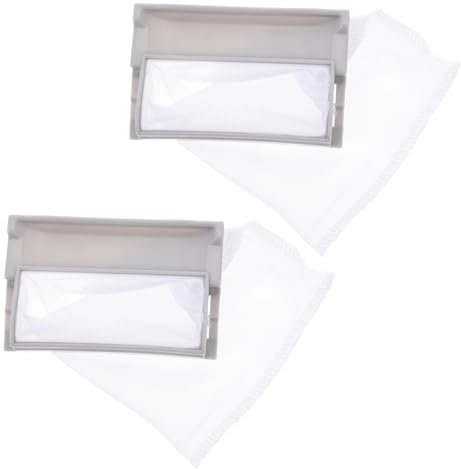 Mipcase 2piezas Bolsa Filtro De Pelusa Para Lavadora Filtros De Cabello y Lint Accesorios De Lavado Malla De Alta Eficiencia Para Protección y Filtración De Residuos