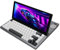 XUMIUZIY Mechanische Tastatur mit 12,3 Faltbarer Touchscreen, 68 Tasten RGB Backlight -Tastatur mit Heißem Swappable & Single -Kabel -Display, HiFi -Lautsprecher, für OS X, Siege, (Gray)