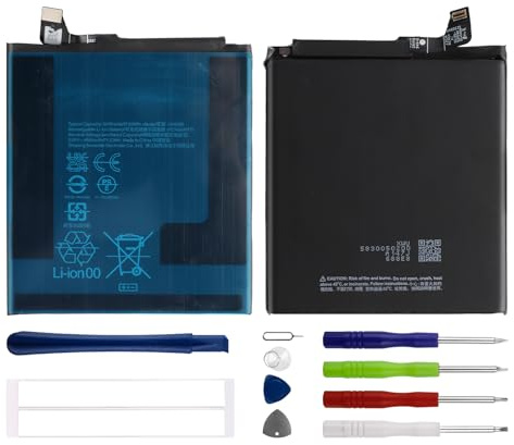 Duotipa Batteria sostitutiva GH2MB, 4942 mAh, compatibile con Google Pixel 9 Pro XL GGX8B, GZC4K con kit di strumenti di riparazione