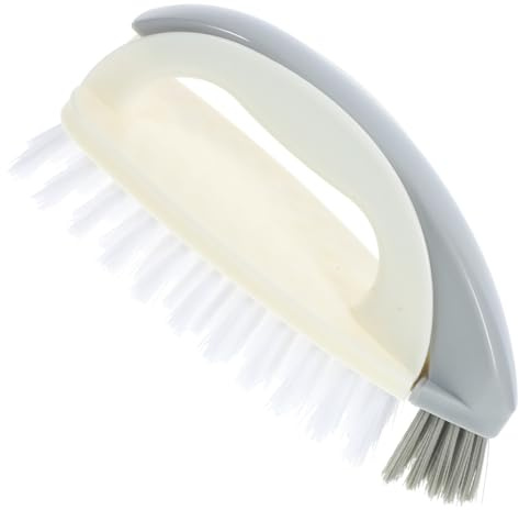 NOLITOY Brosse À Chaussures Double Tête Brosse À Lessive Et De Nettoyage Domestique pour Cuir Vêtements Outil Léger Et Polyvalent 6.50 X 3.74 X 2.36 Pouces