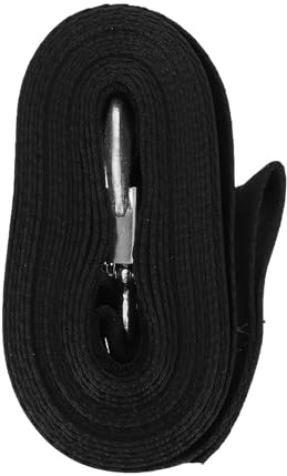 Kichvoe Sangle de Treuil Remorque 6 M en Polyester Noir avec Crochet Acier Sécurisée pour Traction Véhicule et Bateau, Corde de Treuil Résistante Antidérapante Adaptée Couleur Aléatoire