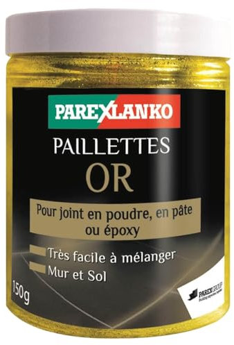 Parexlanko 03216 Goldfarbene Pailletten, Gold, 30g