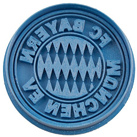 Cuticuter Bayern Munich Equipo Fútbol Ausstechform, Kunststoff, blau, 8x7x1.5 cm
