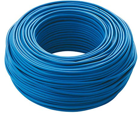 FILO CAVO ELETTRICO UNIPOLARE 1x10 MM 10 FS17 CORDINA BLU VARIE MISURE (25 metri)
