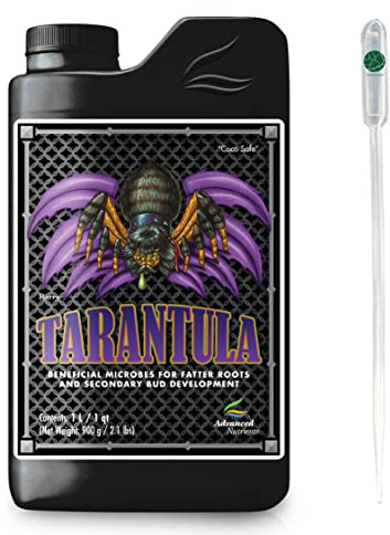 IVORYS-GARDEN Advanced Nutrients Tarantula 250 ml Wurzeldünger für Stecklinge Grow und Bloom Wurzelaktivator Wurzelsaft Big Root Duenger Hydro Coco & Erde Light Mix Koko Dünger hydroponic Juice