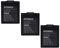 EXTENSILO 3X Batterie Compatible avec Panasonic Lumix DMC-FZ18, DMC-FZ30, DMC-FZ28, DMC-FZ38, DMC-FZ35 Appareil Photo (750mAh, 7,2V, Li-ION)