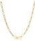 Made by Nami Halskette Gold aus Edelstahl - 50-cm Feine Goldkette Glieder-Halskette - Glieder-Kette - Handmade Herren-Kette - Panzer-Kette - Männer-Geschenk - Herren-Schmuck/Gold Raw/