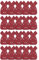 SIQUK 20 Pezzi Fogli Abrasivi Carta Vetrata Mouse Triangoli Abrasivi Grana 60 Carta Abrasiva per Levigatrice Mouse Black Decker Detail Palm