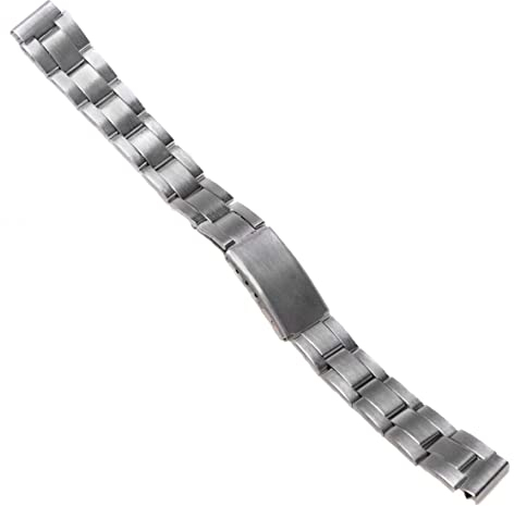 Dcasmo Group Edelstahl Uhrenarmband für Damen 12 mm Kompatibel mit Rolex New Old Stock 1970 – Original Metallisches Vintage Armband Armis Lady – Antikes Uhrenarmband