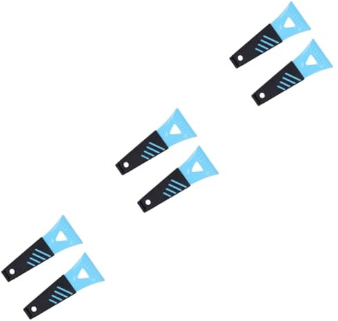 PACKOVE 6pièces Pelle à Neige Outil De Nettoyage Hiver Pour Enlever Neige Et Glace Sans Rayer La Carrosserie Compact Et Pratique Pour Voiture