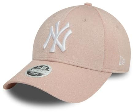 New Era New York Yankees MLB Berretto da Donna Regolabile Scintillante Rosa Donna Ragazza Cappellino