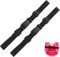 Heanvmyss 2PCS Backpack Chest Strap,Schnellverschluss Rucksackgurt,Rutschfester Gürtel für Schulranzen,Joggen,Wandern,Außerhalb(Schwarz)