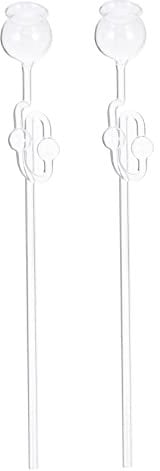 Healifty 2stücke Glas-trichter Transparent Für Labor Und Küche Wiederverwendbar Verschleißfest Mit Abgerundeten Kanten Für Experimente Und Flüssigkeiten