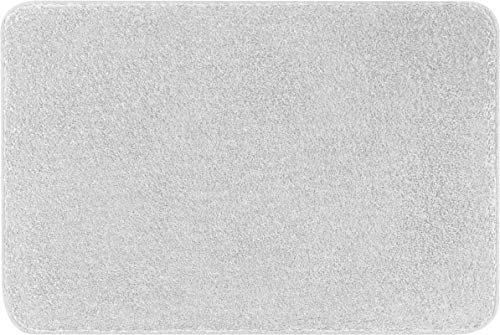 Kleine Wolke Badteppich Meadow,Silbergrau 55x 65 cm grau