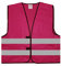 Warnweste - Signalweste - Größe L/XL, Magenta