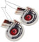 2er Set Tuning Lufterfrischer Duftbaum fürs Auto Air Freshener Design Duft Anhänger (2x Roter Turbo)