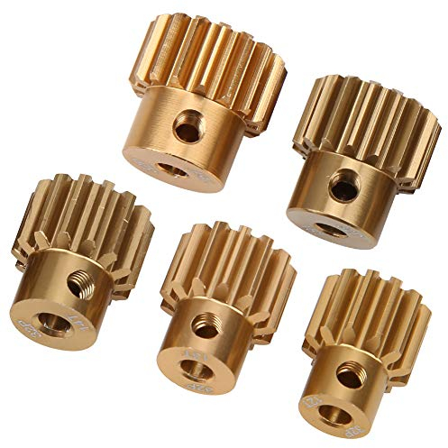 32P Ritzel Zahnradsatz, 12T/13T/14T/15T/16T RC Auto Motor Zahnradsatz Geeignet für 3,175 mm Welle 1/10 RC S CS R31 SCX10 AX10 RC Drift Racer Bürste Bürstenloser Motor