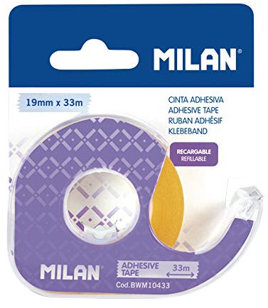 MILAN Blister Klebebandabroller 19 mm x 33 m