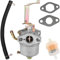 ZAMDOE Carburador para Yamaha ET950 ET650 TG950 LT950 YT950 Generador pequeño 1e45f Motor, piezas de carburador de generador premium con línea de combustible de junta