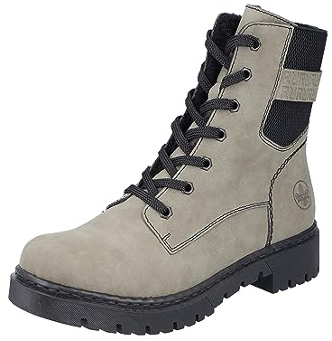 Rieker Damen Y2431Schnürstiefel