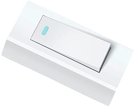 IWOWHERO Interrupteur Bipolaire à Jet Double Pour Lampe Domestique Commande Lumière Applique Murale Usage Quotidien Maison