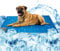 Zellar Kühlmatte für Hunde Selbst Kühlende Hundematte Kühldecke Hunde Sommer Kühlkissen Hundedecke mit Kaltgel-Füllung für Zuhause Unterwegs oder im Auto, XL 120x70cm
