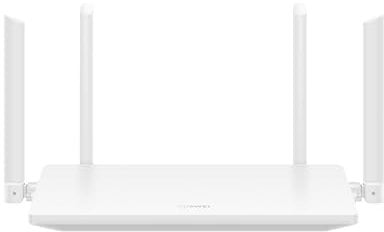 HUAWEI WiFi AX1, AC1200 Dual-Band Wi-Fi 5 Router, Hohe Geschwindigkeiten, 4 Gigabit-Ethernetanschlüsse, EasySetting, Visualisierte WLAN-Diagnose, Jugendschutzeinstellungen, HomeSec