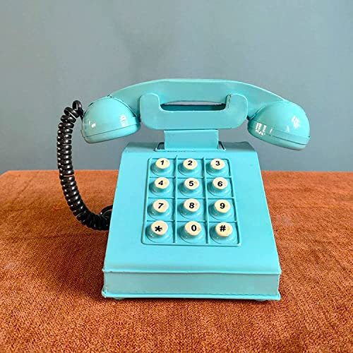 Retro-Antikes Telefon-Schreibtischdekor, klassisches altmodisches Telefonmodell für die Dekoration des Wohnzimmers zu Hause